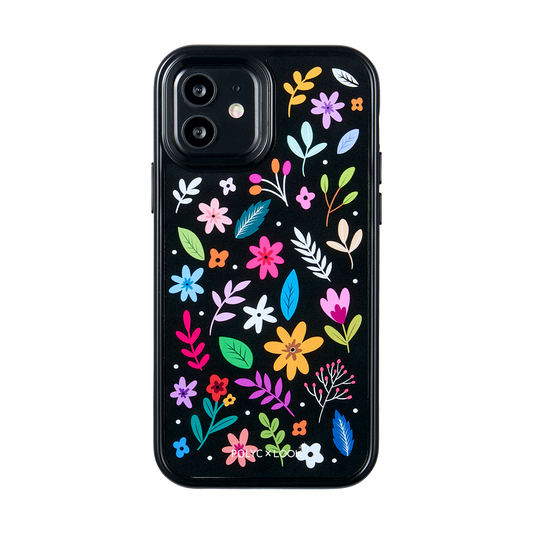POLYC  X LOOK# <br> LOOKCASE | Black Meadow <br> iPhone 12/ 12 Pro
