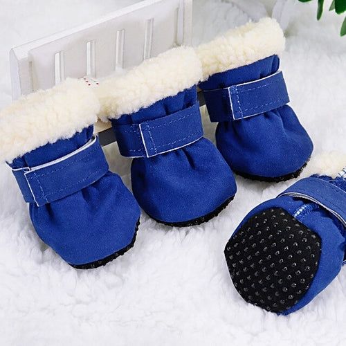 Warm Winter Dog Boots